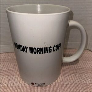 Monday Morning Arrow head travel plaza huge coffee cup utensil holder
